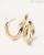 PDPaola woman hoop earrings golden 925 Silver AR01-473-U
