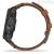 Garmin Epix Gen 2 men's watch Black titanium 010-02582-30 Chestnut brown leather strap