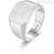 Brosway Ink chevalier steel ring for men, size 25 BIK31D