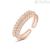 Stroili Romantic Shine woman ring pink with crystals 1674385