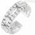 Stroili Romantic Shine woman ring with crystals and rhinestones 1674382