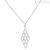 Stroili Vivian rhombus woman necklace in brass and crystals 1673239