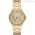 Michael Kors Lennox woman time only watch golden steel MK7229 with crystals.