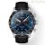 Tissot PRS 516 automatic chronograph watch blue and black T131.627.16.042.00 man with leather strap