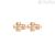 Brosway Chakra Pink Steel Four Leaf Clover Woman Lobe Earrings BHE044