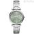 Fossil Carlie green woman time only watch with bracelet ES5157