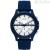 Armani Exchange men's chronograph blue silicone watch AX2437