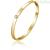 Woman rigid bracelet in golden steel and crystal Brosway Withyou BWY37
