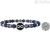 Kidult men's bracelet Infinity Family blue stones 732069