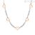 Rosé heart woman necklace, steel Nomination Motifs 029001/005