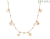 Woman necklace with 925 rosegold silver pendants Nomination Melodie Happy 147721/075