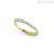 Eternity ring woman Silver 925 golden and blue zircons size 17 Nomination Lovelight 149700/020/008