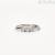 Trilogy woman ring 925 silver and zircons Mabina 523251
