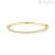 Rigid bracelet woman Silver 925 golden and white zircons Nomination Lovelight 149704/014