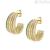 Woman pendant earrings 925 golden silver and multicolor zircons Nomination Lovelight 149708/024