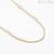 Woman tennis necklace 925 golden silver and zircons Mabina 553455