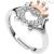 Disney Princess girl heart ring 925 Silver and zircons RS00001TZWL-4