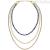 Breil Kaleido woman multiturn necklace golden steel TJ3148