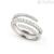 Nomination Serpentine woman ring 925 Silver with zircons 149701/008/005 mis. 13