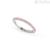 Nomination silver eternity ring with fuchsia zircons 149700/017/005