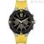 Breil B Rise yellow and black man chronograph watch TW1949 silicone strap