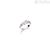 Ring woman Le Bebe Girocuore boy and girl White Gold with diamonds LBB113-12