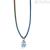 Woman necklace Le baby girl indigo Rose Gold LBB055-IND lanyard