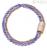 Breil woman Magnetic bracelet with double steel wire and purple Agate TJ3194