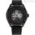 Tommy Hilfiger Oliver automatic men's watch black 1791887 leather strap