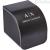 Armani Exchange black silicone man watch only time Outerbanks AX2521