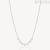 Brosway Symphonia steel woman necklace with white Swarovski BYM133