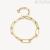 Brosway Emphasis women's golden chain bracelet steel BEH12