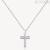 Brosway Backliner BBC04 cross man necklace in brushed steel