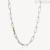 Brosway Caliburn chain man necklace BBU01 satin steel with crystal