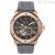 Bulova Marine Star automatic men's watch gray and rose 98A228