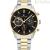 Tommy Hilfiger Matthew chronograph watch black and gold 1791944