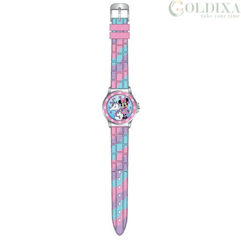 Orologi: Orologio bambina Minnie Disney rosa MN9072 silicone