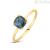 9Kt Yellow Gold Topaz Woman Ring Stroili Amelie 1419236