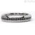 Mabina Montecarlo 523266-23 silver man ring with black zircons