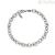 Amen basic woman bracelet 925 silver rolo chain BR-FOV-20