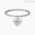 Kidult friendship bracelet 732080 316L steel Love collection