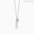 Mabina star woman necklace 925 silver with zircons 553510