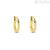 Women's 9Kt Yellow Gold Circle Earrings Stroili Toujours 1418288