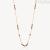 Brosway Affinity women's golden steel necklace with crystals BFF155