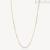 Brosway Affinity women's golden steel necklace with pearls BFF157