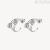 Brosway Affinity BFF170 steel woman hoop earrings with crystals