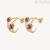 Brosway Affinity women's gold hoop earrings BFF171 steel with crystals