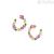 Woman earrings Nomination Color Wave multicolor 149803/026 925 silver with zircons
