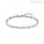 Nomination Instinct men's steel bracelet with white stones 027920/046
