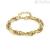 Nomination Silhouette woman bracelet golden steel 028503/012